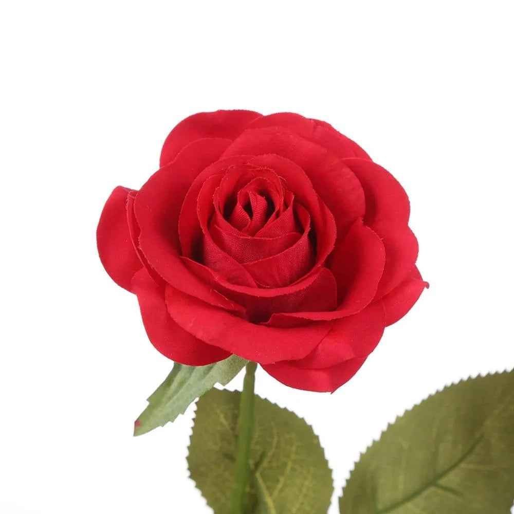 LED Enchanted Rose in Glass Dome Light Up Artificial Flower Gift Valentine Anniversary - Image 5